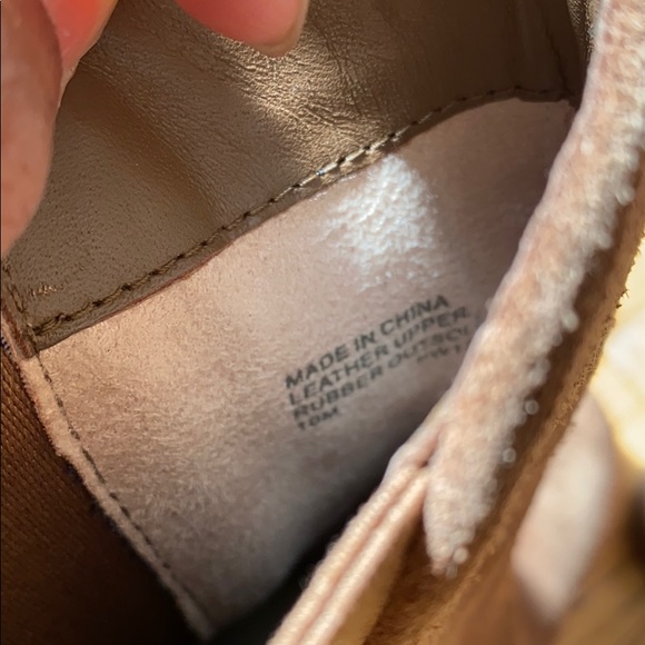 Michael Michael Kors Thea Wedge Bootie Suede sz 10 - Picture 4 of 6